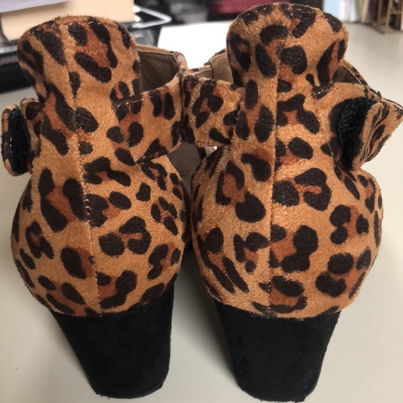 Leopard Print wedges - Picture 5 of 8